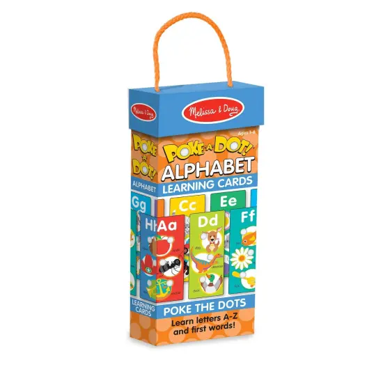 Poke-a-Dot Alphabet Learning Cards {2}