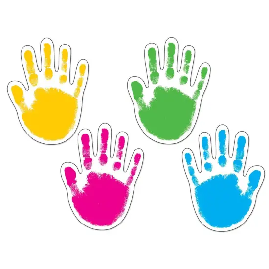Handprints Cut-Outs, 42 Per Pack, 3 Packs {1}