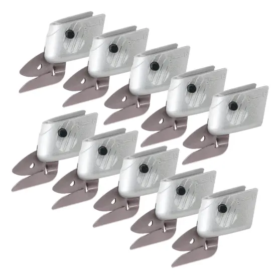 Cardboard and Metal Replacement Blade for Pink Power HG2043 3.6V Lithium Ion Pink Cordless Electric Scissors (PPD Blade : 10 Pack) {1}