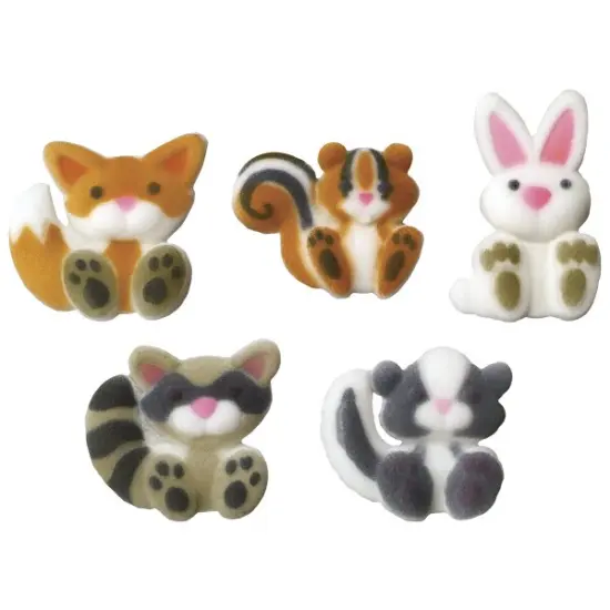 Woodland Animals Assortment Dec-Ons&reg; Decorations 12ct {1}