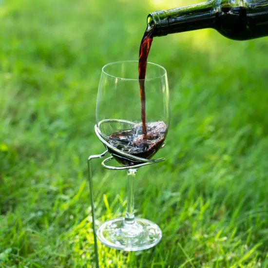 Picnic Stix: Wine Glass & Bottle Holders {3}