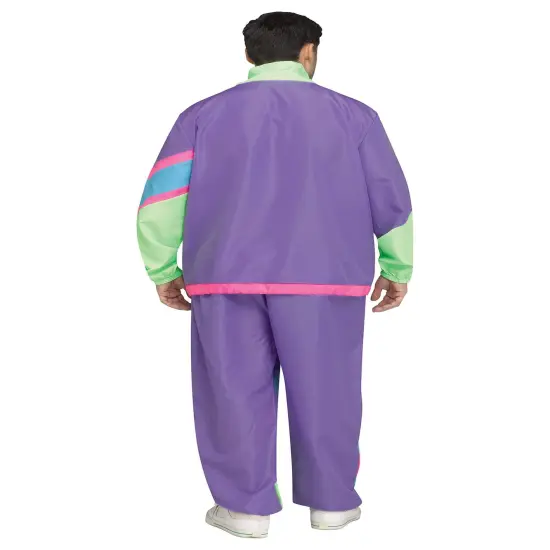 Hip 80s Tracksuit Adult Costume | One Size {3}