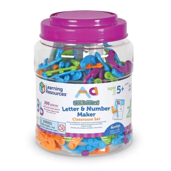 Letter & Number Maker Classroom Set {1}