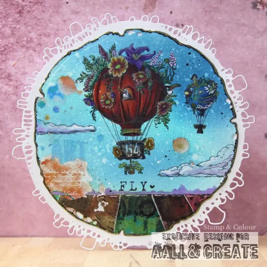 AALL And Create A5 Rub-Ons-Explosive Bombosive {5}