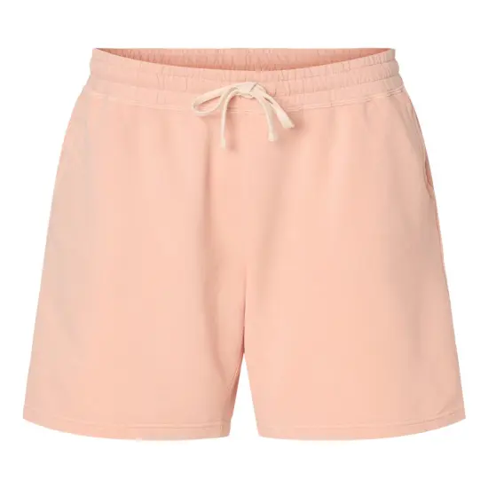 Comfort Colors&reg; Garment-Dyed Lightweight Fleece Sweat Shorts Peachy {1}
