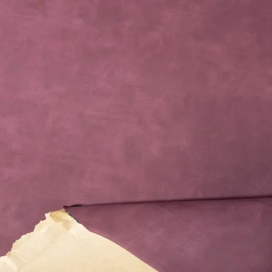 Kitcheniva Suede Vinyl Fabric Faux Leather Self Adhesive 52" Wine red {1}