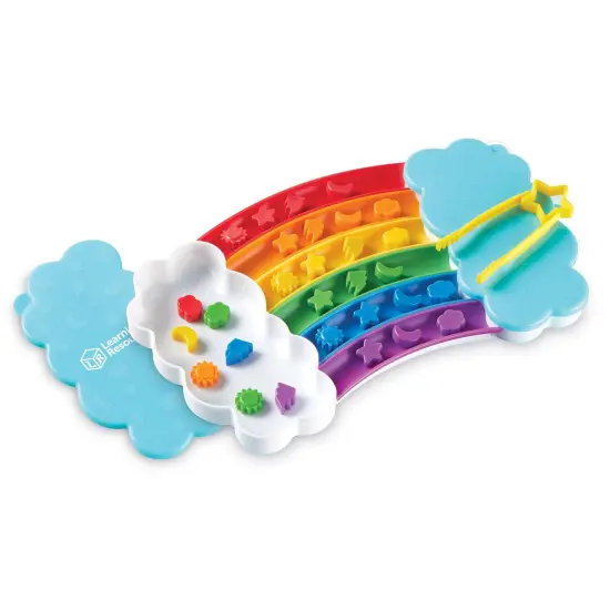Rainbow Sorting Trays {2}