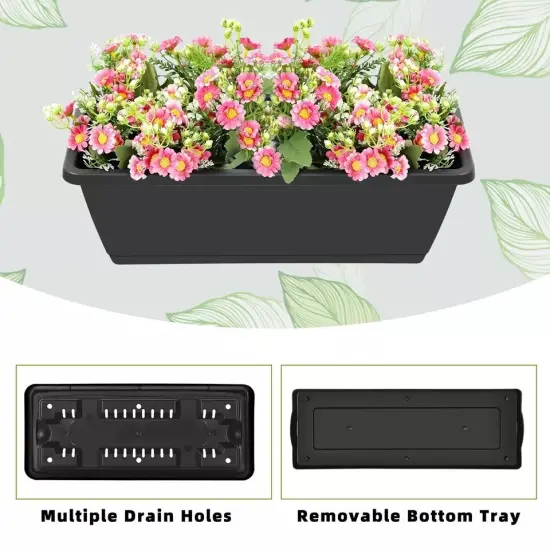 Vertical Raised Garden Bed 3 Tier Elevated Garden Planters Stand Up Garden {3}