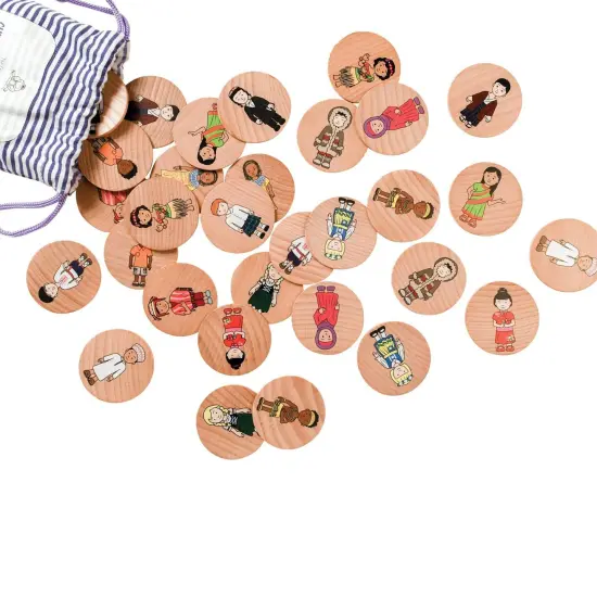 Matching Pairs - Children of the World - Set of 32 {5}