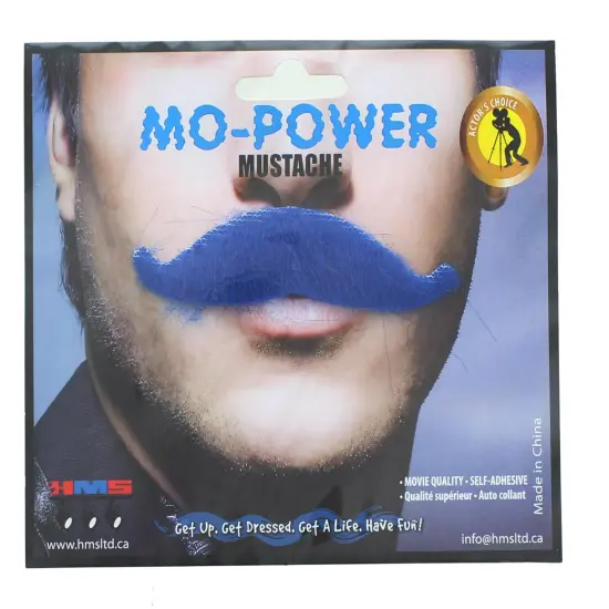 Mo-Power Costume Mustache {1}