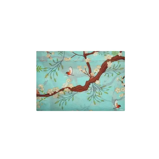 Wrapables Large Foldable Tote Nylon Reusable Grocery Bags, Floral Deer {4}