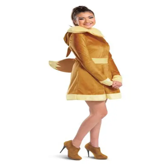 Pokemon Eevee Deluxe Adult Costume {4}