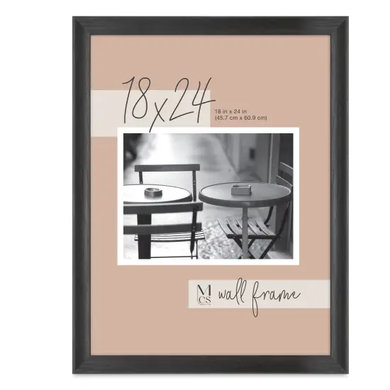 MCS Classic Edge Frame - 18" x 24", Black {1}