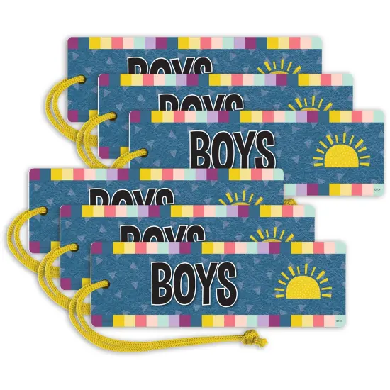 Oh Happy Day Magnetic Boys Pass, Pack of 6 {1}