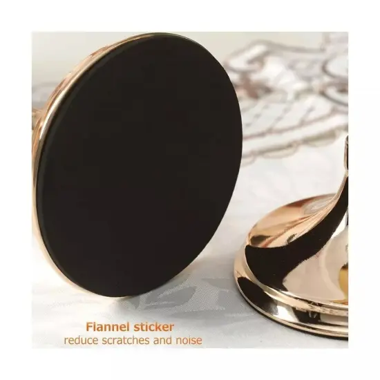 VINCIGANT Gold Crystal Candle Holders Set of 2 {2}