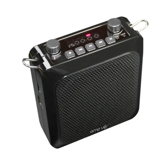 Amp-Up&trade; Personal UHF Voice Amplifier with Wireless Microphone &ndash; up to 40 Channels without Interference! {2}