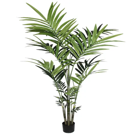 7' Artificial Banana Tree | Indoor/Outdoor | 36 Realistic Leaves | Comes with Pot | Tropical Decor Accent | Home & Office | Low Maintenance Greenery, Floral Home by Artificial Flowers {1}