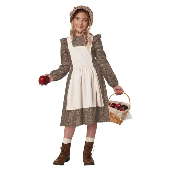 Frontier Settler Girl Child Costume {1}