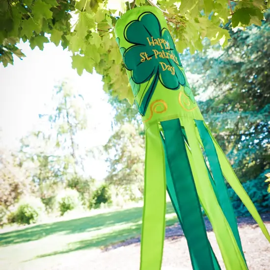 In the Breeze 5057 St. Patrick's Day 40-Inch Windsock - Outdoor Holiday Windsock {4}