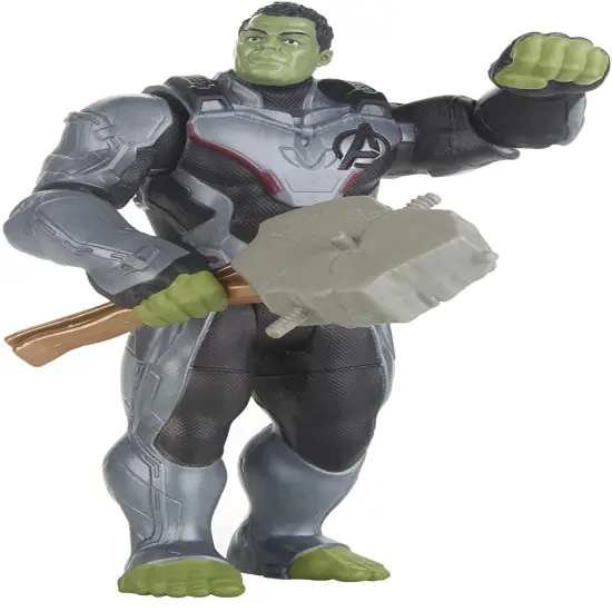 Marvel Avengers Endgame 6 Inch Action Figure | Team Suit Hulk {4}