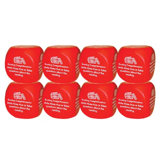 Reading Comprehension Cube Class Set of 8 {1}