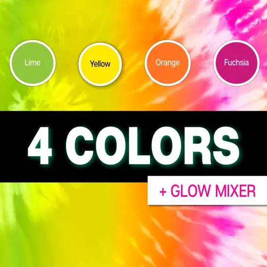 Tulip Glow-in-the-Dark 4-Color Tie-Dye Kit {3}