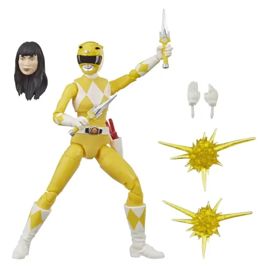 Power Rangers Lightning Collection Action Figure | Mighty Morphin Yellow Ranger {1}