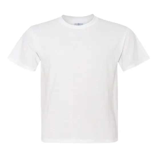 JERZEES&reg; Dri Power Moisture-Wicking Crewneck Short Sleeve T-Shirt White {2}