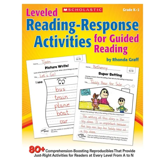 Leveled Reading Response Activities for Guided Reading, Grade K-3 {1}
