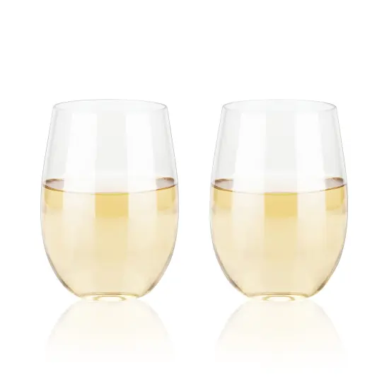 Flexi Stemless Wine Glasses, Set of 2 {3}