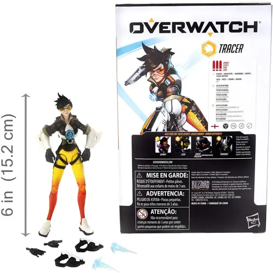 Overwatch Ultimates Series 6 Inch Action Figure | Tracer {5}