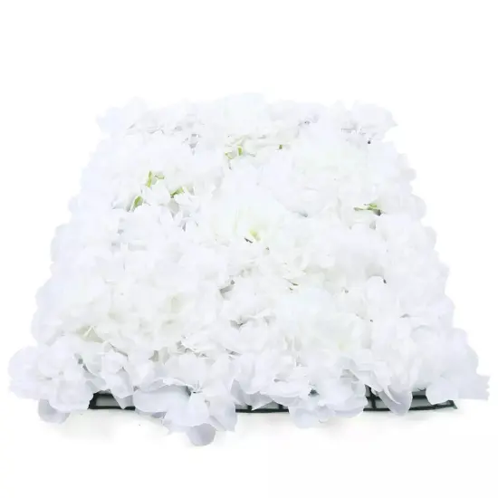 15pcs Artificial Flower Wall Panel Silk Flower for Wedding Party Backdrop Decor {2}