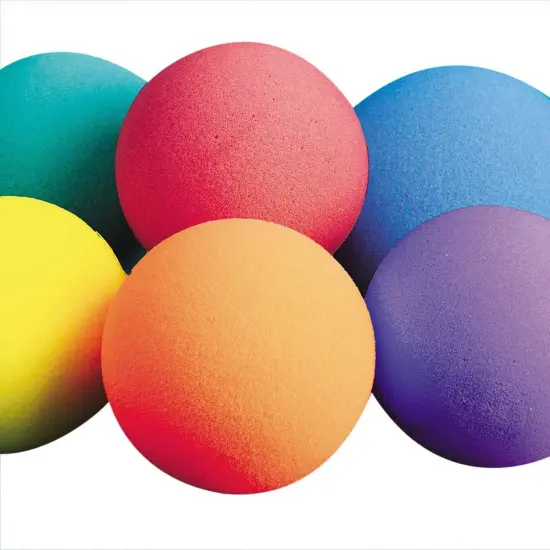 Spectrum&trade; Bright Foam Balls, 7" (Set of 6) {1}