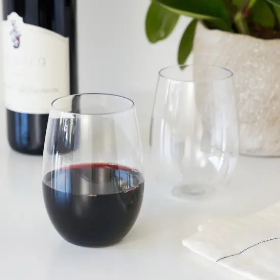 Flexi Stemless Wine Glass Bulk  {3}