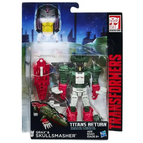 Transformers Generations Titans Return Figure: Grax and Skullsmasher {4}