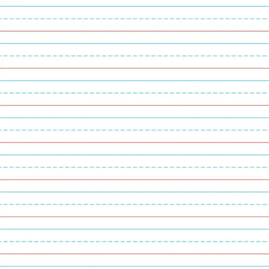 Letters & Learn Handwriting Tablet, 40 Sheets, 11" x 8-1/2", Pack of 6 {3}