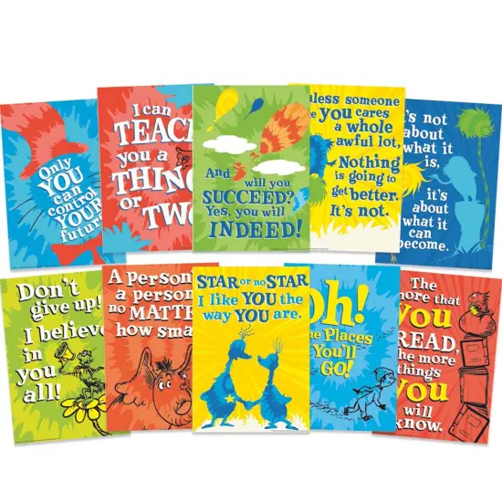 Dr. Seuss&trade; Tie-Dye Poster Set {1}
