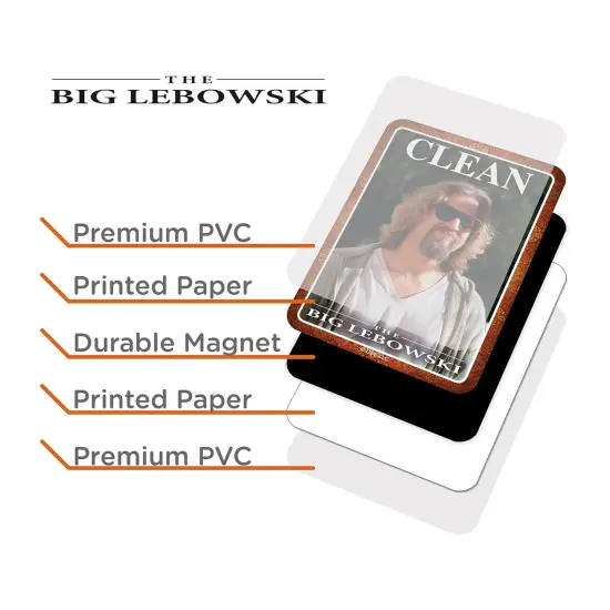 The Big Lebowski Dishwasher Magnet {4}