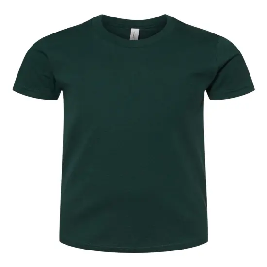 BELLA + CANVAS&reg; Youth Jersey Crew Neck Short Sleeve Tee - 3001Y Forest {1}