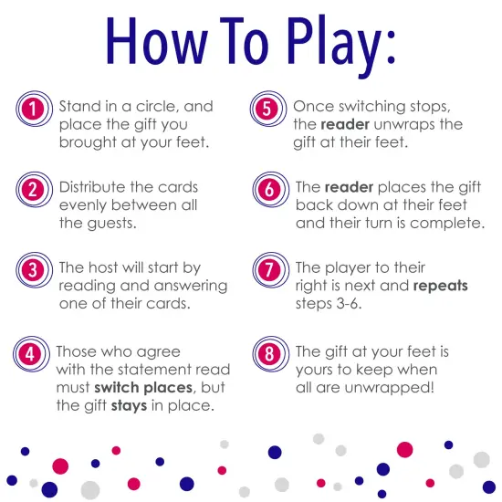 Big Dot of Happiness Ugly Sweater - Holiday and Christmas Party Have or Have Not Cards - Christmas Gift Exchange Game - Set of 24 {6}