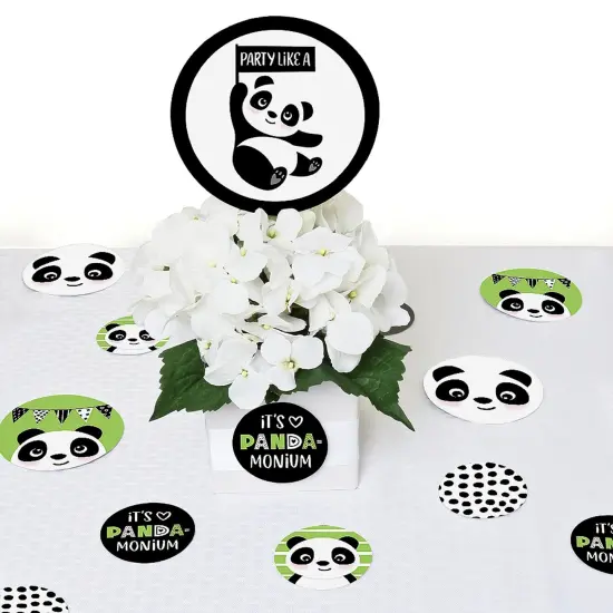 Big Dot of Happiness Party Like a Panda Bear - Baby Shower or Birthday Party Giant Circle Confetti - Party Decorations - Large Confetti 27 Count {7}