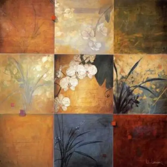 Orchid Nine Patch Poster Print by Don Li-Leger - Item # VARPDX4051 {1}