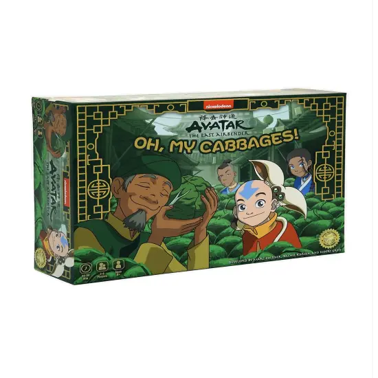 Nickelodeon Avatar The Last Airbender Oh, My Cabbages! Strategic Board Game {4}