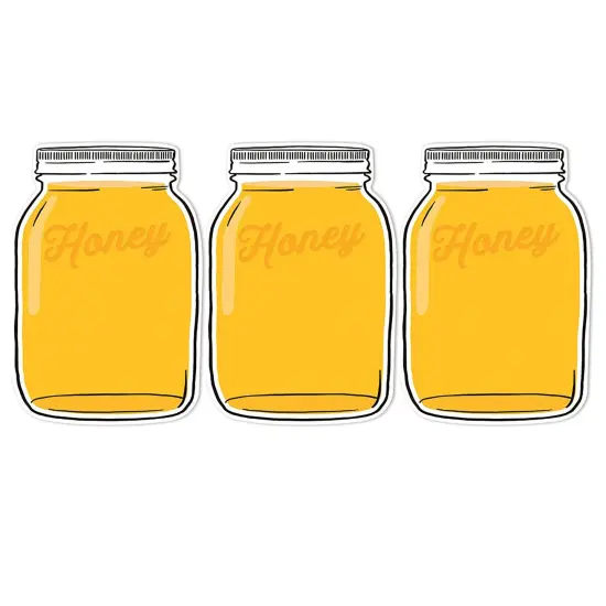 The Hive Mason Jar Paper Cut-Outs, 36 Per Pack, 3 Packs {1}
