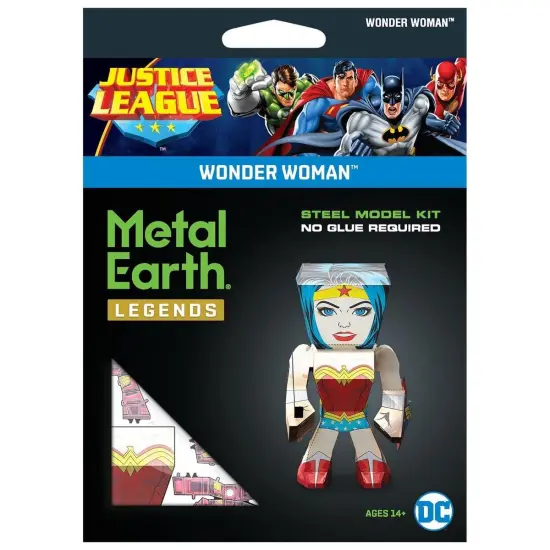 DC Comics Metal Works Wonder Woman 3D Metal Model Kit {4}