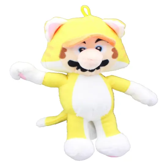 Super Mario Bros. 7 Inch Collectible Plush | Cat Mario {1}