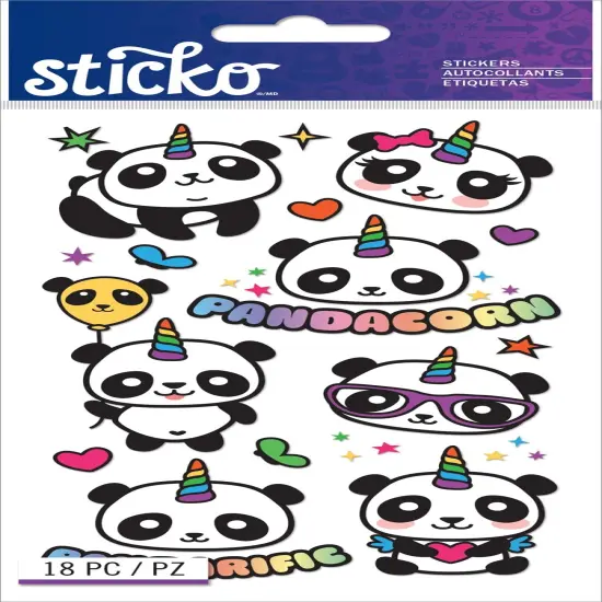 Sticko Pandacorn Stickers {1}