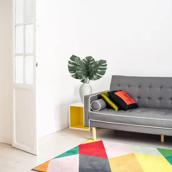 28" Split Philo Leaf Plant - Artificial Greenery, 12" Wide, Perfect for Home Decor, Office Spaces & Events - Year-Round Indoor Decoration, Floral Home by Artificial Flowers {4}