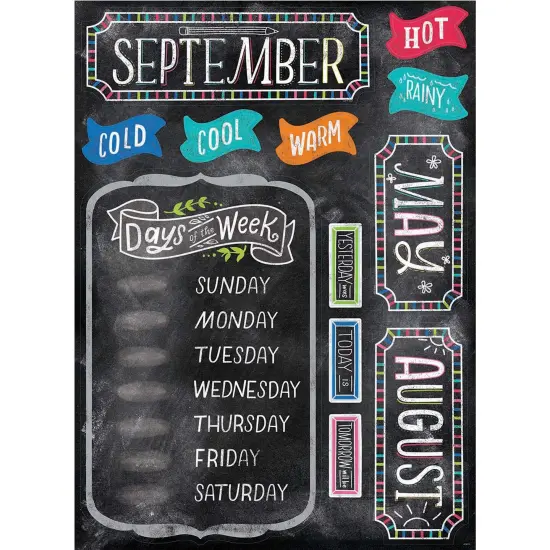 Chalk It Up! Calendar Bulletin Board Set {2}