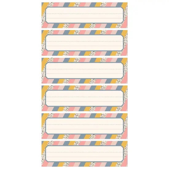 We Belong Nameplates, 36 Per Pack, 6 Packs {1}